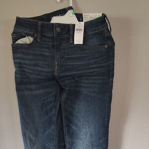 American Eagle Dark Blue Denim Jeans